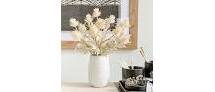 Online Designer Bathroom Dried Thistle Arrangement in Ceramic Vase