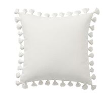 Online Designer Combined Living/Dining TASSEL TRIM INDOOR/OUTDOOR PILLOW