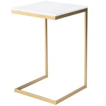 Online Designer Bedroom Marble Top C End Table
