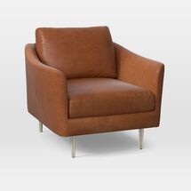 Online Designer Living Room Sloane Leather Chair