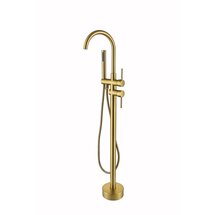 Online Designer Bathroom TC-W66029086 Double Handle Floor Mounted With Handshower