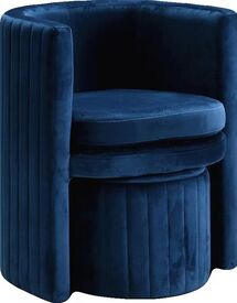 Online Designer Business/Office Malek Barrel Chair and Ottoman
