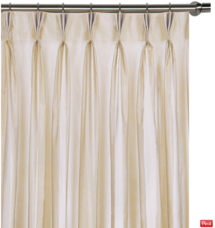 Online Designer Bedroom  AMBIANCE ALMOND CURTAIN PANEL