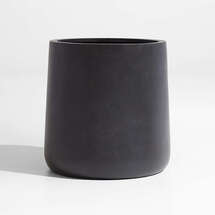 Online Designer Combined Living/Dining Saabira Charcoal 15.5" Tall Indoor/Outdoor Planter