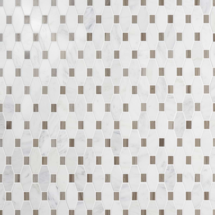 Online Designer Bathroom Octave 9.75 In. X 10 In. Polished Marble Mosaic Tile 