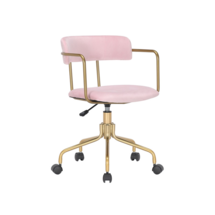 Online Designer Bedroom Levins Gold Chrome Task Chair