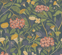 Online Designer Living Room Hybbe Hydrangea Garden Wallpaper