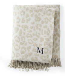 Online Designer Hallway/Entry ITALIAN LEOPARD THROW BLANKET