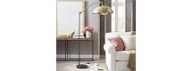 Online Designer Combined Living/Dining BALDWYN SECTIONAL FLOOR LAMP