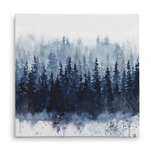 Online Designer Combined Living/Dining 'Indigo Forest' Print