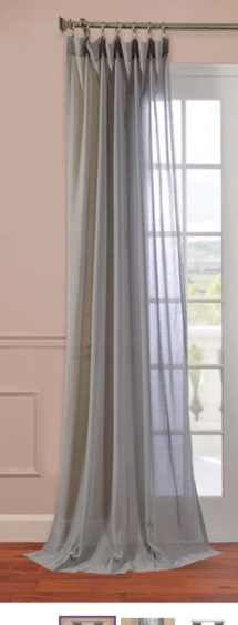 Online Designer Living Room Abbott Sheer Drape