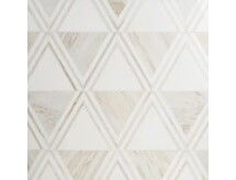 Online Designer Kitchen GeoMarble Altair Thassos Sabbia Polished Marble Mosaic