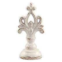 Online Designer Combined Living/Dining Adelle Medium Worn Decorative Pedestal Sculpture