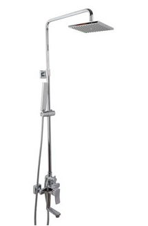 Online Designer Bathroom KUDOS CUBE SHOWER CLUMN SET WITH MIXER