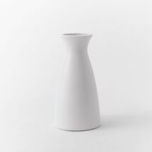 Online Designer Living Room Pure White Matte Ceramic Vase