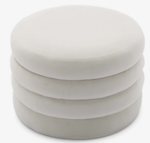 Online Designer Bedroom Spicie Upholstered Ottoman