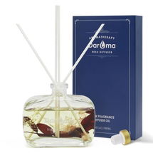 Online Designer Business/Office DAROMA Advaith Shangri-La Mist Dried Flowers Reed Diffuser Set with Sticks