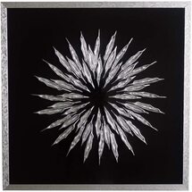 Online Designer Combined Living/Dining WAF 24"x24 X1 3/5"Modern Wall Decoration 3D Shadow Box