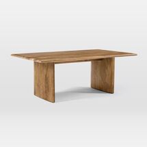 Online Designer Combined Living/Dining Anton Burnt Wax 44 Inch Rectangle Coffee Table