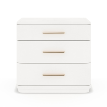Online Designer Bedroom Continental Transitional 3 Drawer Nightstand