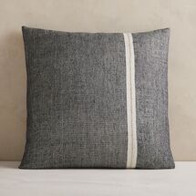 Online Designer Bedroom Silk Mono Stripe Pillow Cover