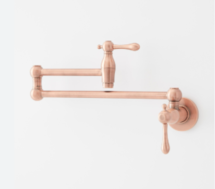 Online Designer Kitchen 4.6 GPM Double Handle Wall Mounted Retractable Pot Filler
