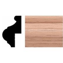 Online Designer Hallway/Entry 3/4 in. x 1-1/4 in. x 7 ft. Oak Cap Moulding