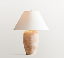 Online Designer Combined Living/Dining Canyon Ceramic Table Lamp (24"-28")