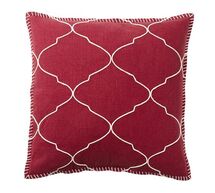 Online Designer Living Room Tile Embroidered Pillow Cover