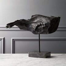 Online Designer Living Room BURNT DRIFTWOOD STANDING OBJECT