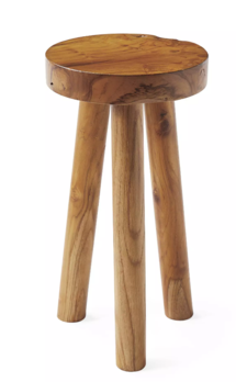 Online Designer Bathroom Teak Stool