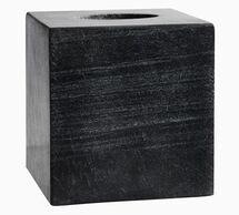 Online Designer Bedroom Black Handcrafted Marble Bathroom Tissue Holder