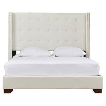 Online Designer Bedroom Upholstered Panel Bed