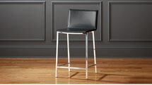Online Designer Business/Office Phoenix Carbon Grey 24" Counter Stool
