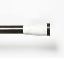 Online Designer Bathroom Antique Bronze Monterey Marble Finial, Set of 2