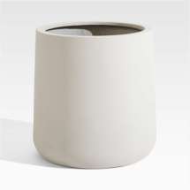Online Designer Bedroom Saabira Taupe 15.5" Tall Indoor/Outdoor Planter
