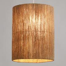 Online Designer Combined Living/Dining Tall Woven Jute Drum Floor Lamp Shade