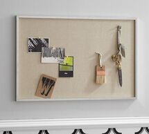 Online Designer Home/Small Office REED POLISHED NICKEL PINBOARD