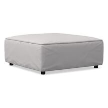 Online Designer Combined Living/Dining Remi Slipcover Ottoman