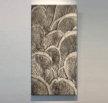 Online Designer Hallway/Entry ORGANICO - Large format abstract art&texture™ canvas painting