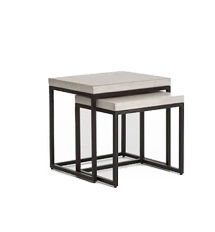 Online Designer Living Room Slab Nesting Tables