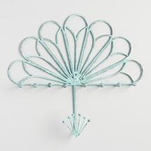 Online Designer Kids Room Blue Patina Wall Jewelry Holder