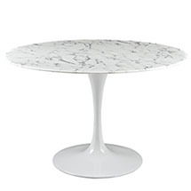 Online Designer Kitchen ARIZONA 47" ARTIFICIAL MARBLE DINING TABLE
