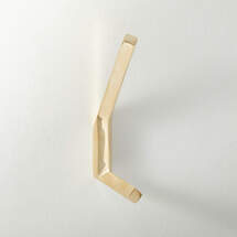 Online Designer Other Blaine Unlacquered Brass Wall Hook