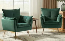 Online Designer Business/Office Toulouse Upholstered Armchair (Set of 2)