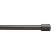 Online Designer Living Room Oversized Adjustable Metal Rod - Gunmetal