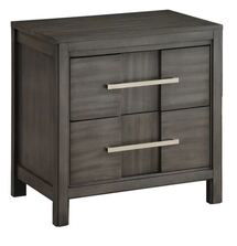 Online Designer Bedroom Alona Transitional 2 Drawer Nightstand