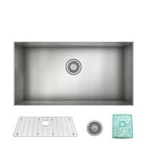 Online Designer Kitchen ProInox H0 Single 30" L X 16" W Undermount Kitchen Sink