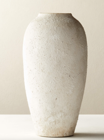 Online Designer Bedroom TORINO WHITE TEXTURED VASE