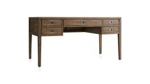 Online Designer Living Room Morris 60" Chocolate Brown Desk